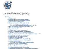 Tablet Screenshot of luafaq.org